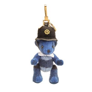 burberry thomas bear cadet blue|Burberry Bobby Thomas Bear Charm in Cadet Blue.